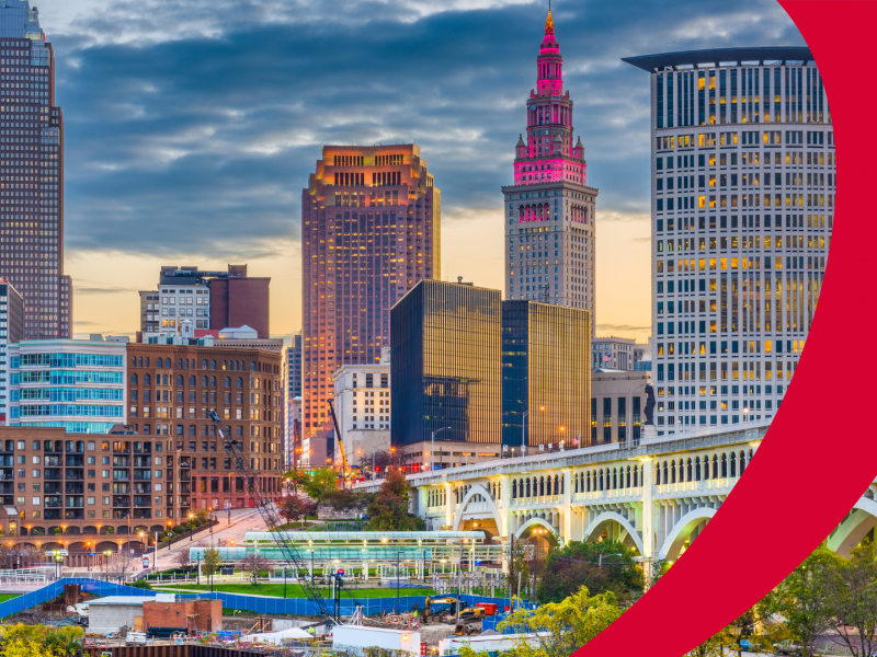 Cleveland skyline