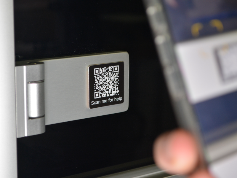 Cerulean Service & Support QR Codes 