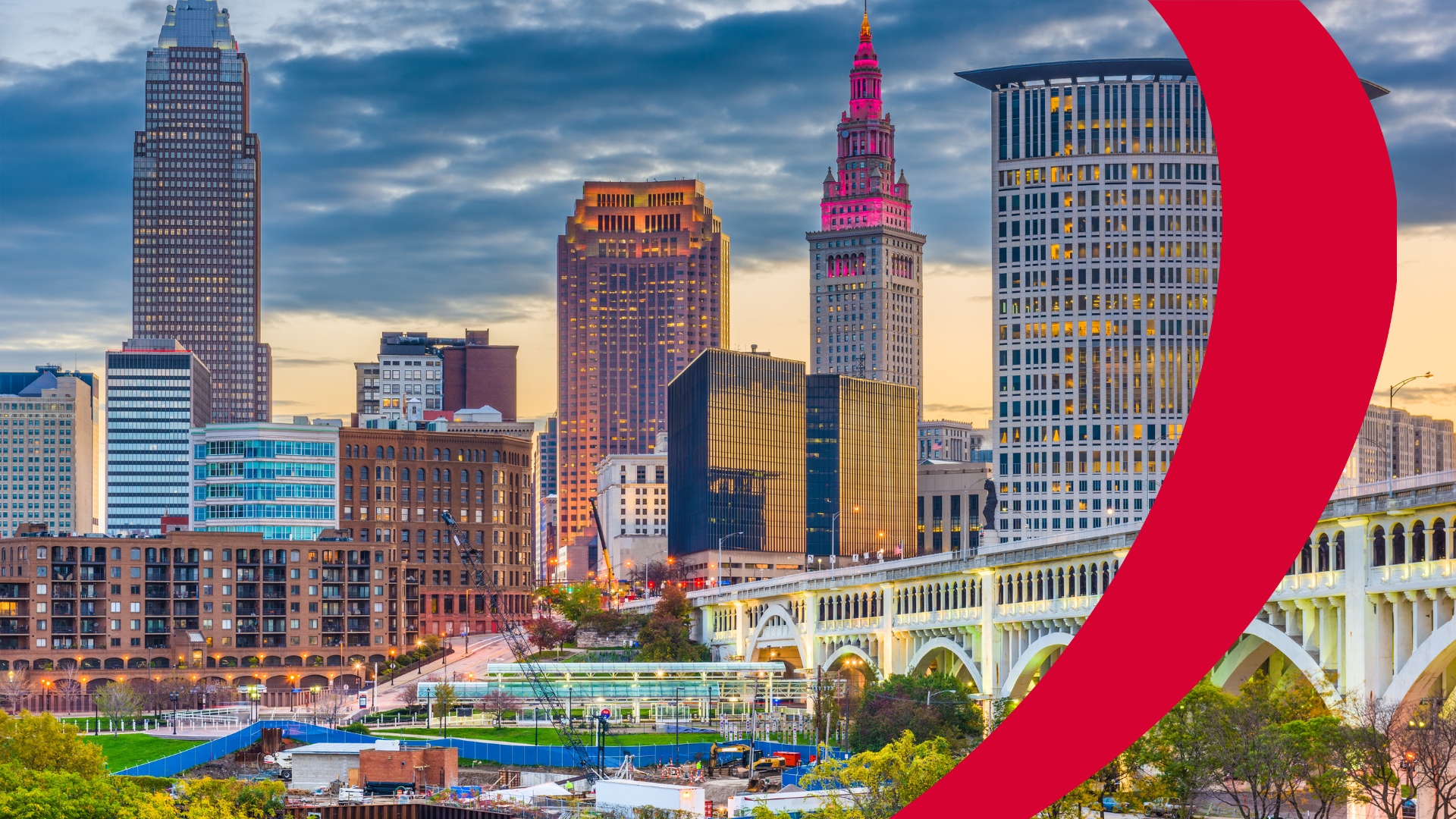 Cleveland skyline