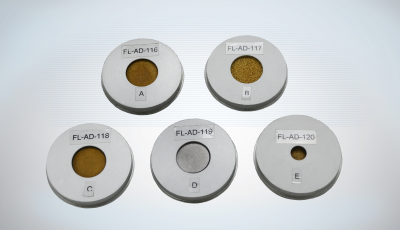 Five Flow Calibration Disks