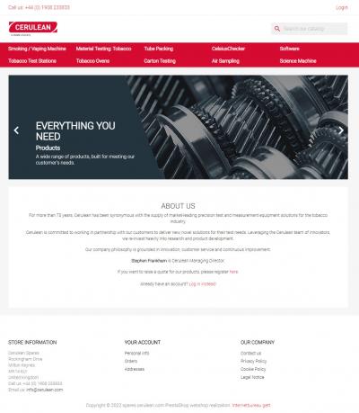 Spares website Spares website