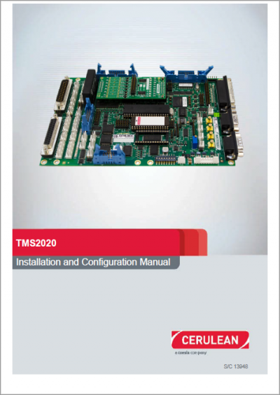 New TMS2020 Installation and Configuration Manual