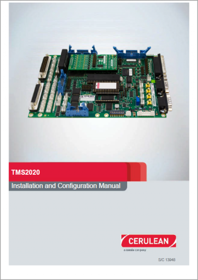 New TMS2020 Installation and Configuration Manual New TMS2020 Installation and Configuration Manual
