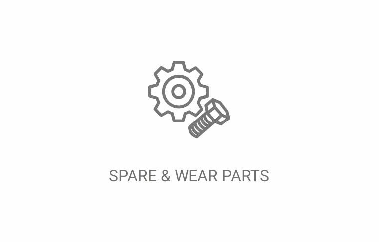 Spare & wear parts